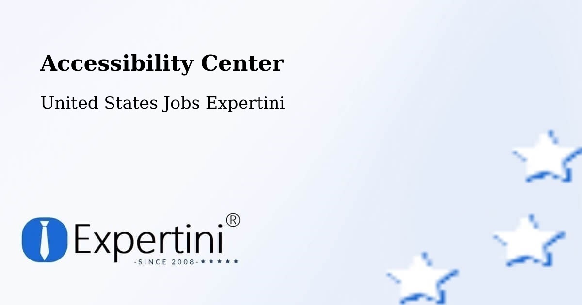 Accessibility Statement – Buena Park - United States Jobs Expertini