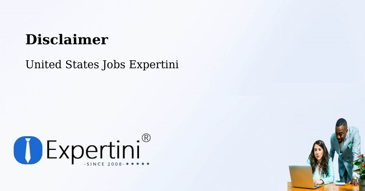 Disclaimer – Buena Park - United States Jobs Expertini